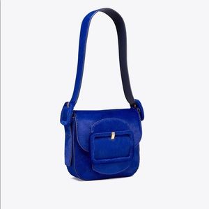 Tory Burch Sawyer Calf Hair Mini Shoulder Bag